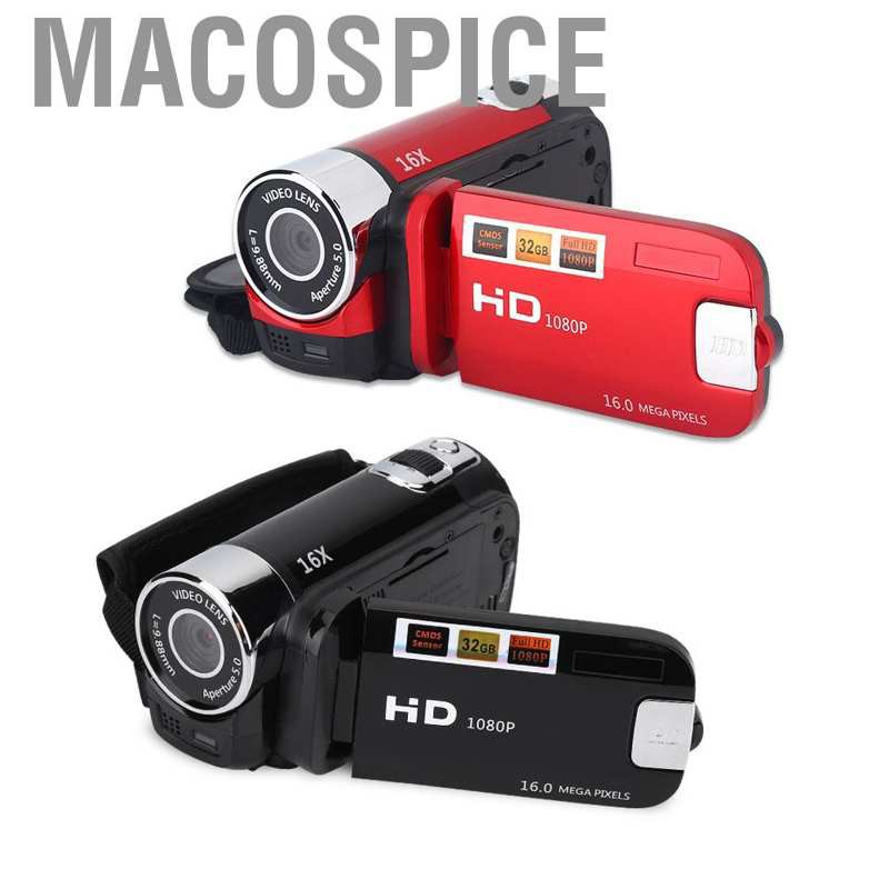 Macospice HD 1080P Digital Video Camera 16X ZOOM WiFi Camcorder DV Support 32G Memory Card | BigBuy360 - bigbuy360.vn