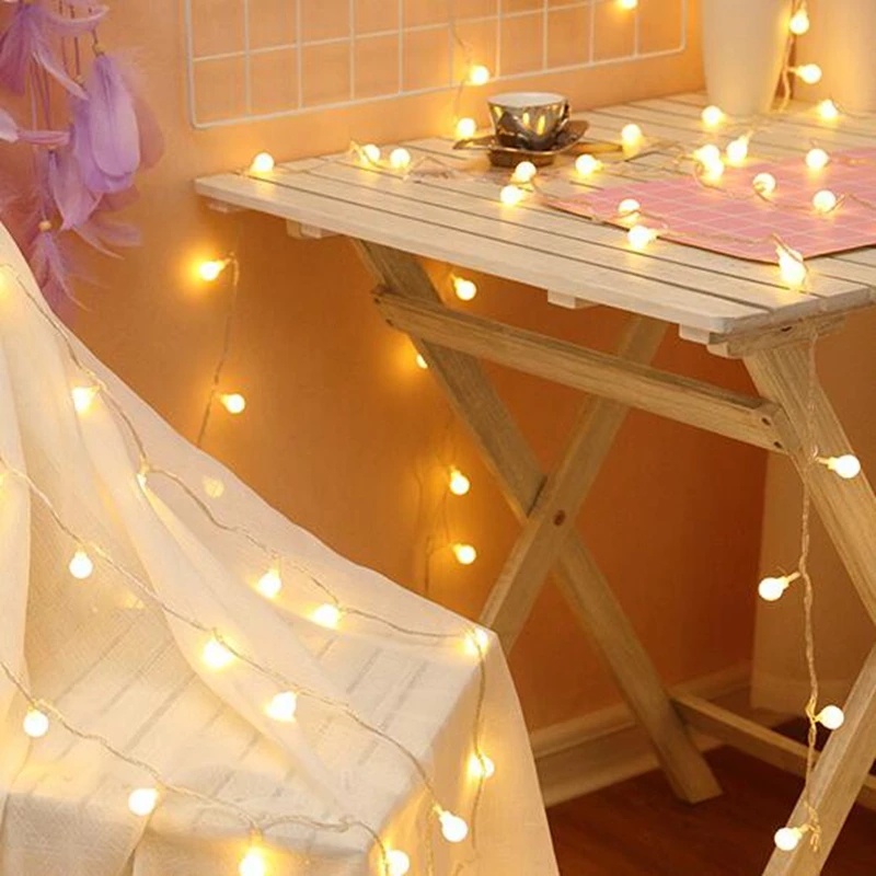 Dây Đèn Led 2/3/6M 10/20/40 Chế Độ Ánh Sáng Trang Trí Đa Năng