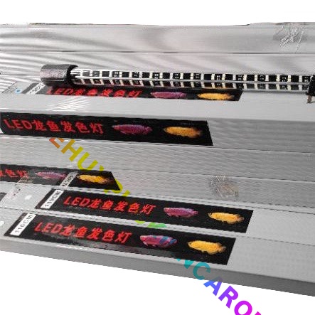 Đèn Led BAOYU Cho Huyết Long - Bối Vàng 4 Hàng Bóng Kích Thước 92cm 112cm 142cm