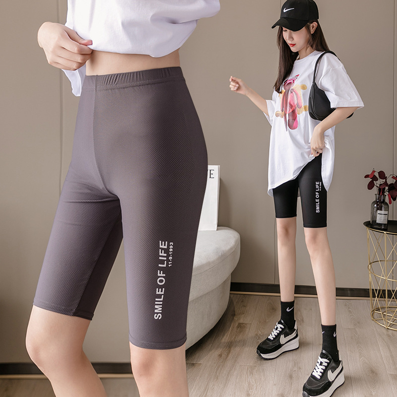 Quần ngắn đi xe đạp Họa Tiết Sọc Caro Có Size Lớn Cao Cấp Thời Trang Cho Nữ