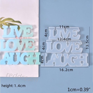 Khuôn Silicon Hình Chữ Cái Làm Đồ Trang Trí Thủ Công