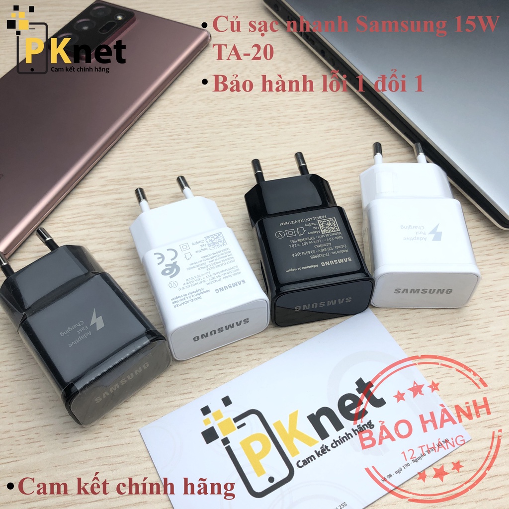 Sạc nhanh SS 15W Note 9/Note8/ S9/ S9+/S8/S8+ Theo máy.... [Chính Hãng]