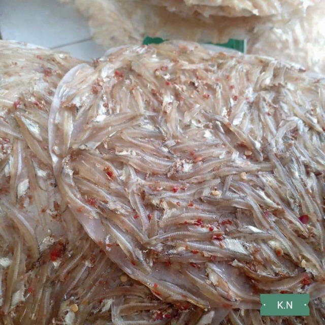 Bánh tráng cá cơm nhà làm thơm ngon y hình tự chụp (1kg)