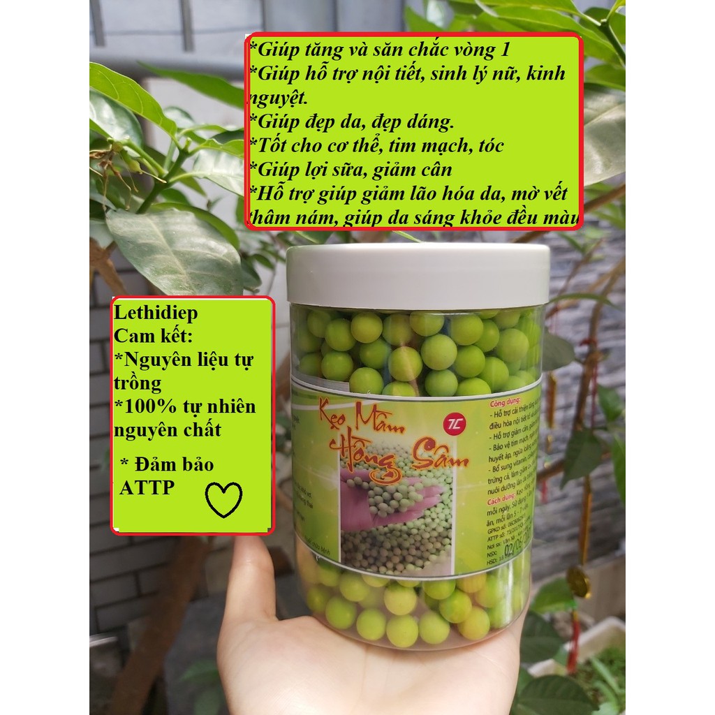 0,5kg hạt mầm đậu nành.