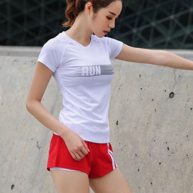 Áo tập gym  run nữ