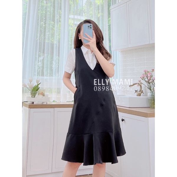 Set Yếm Bầu , Suông , Đuôi Cá 2 Túi , Form Dễ Mặc Thoải Mái Suốt Thai Kì & Sau Sinh