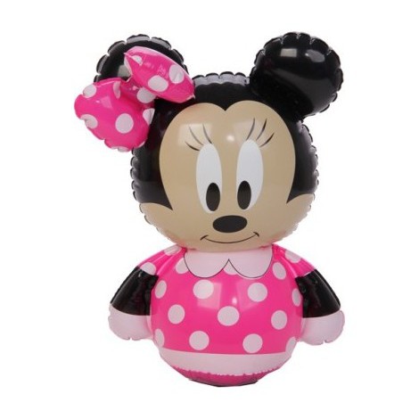 Lật đật hơi Disney có lục lạc hình Minnie quà Dumex