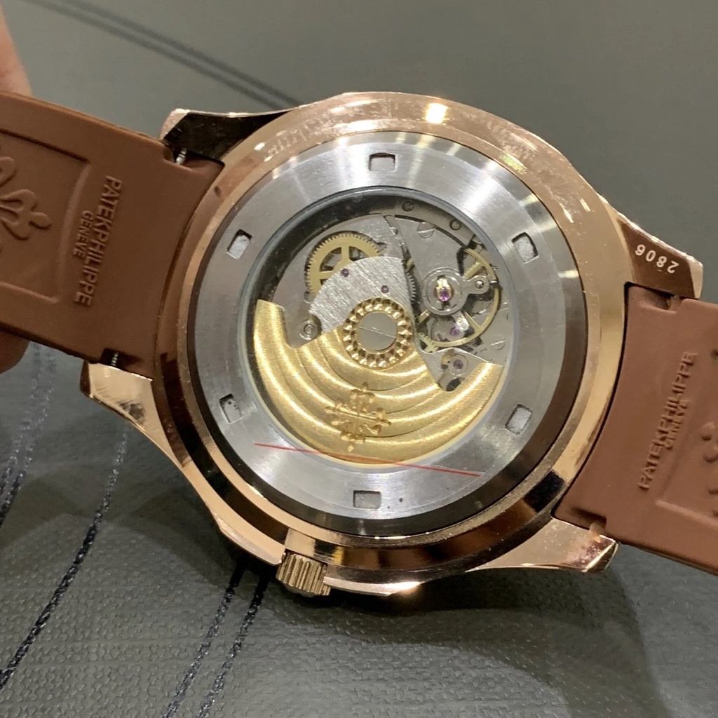 Đồng hồ Nam Pt vuông dây cao su vành đá máy nhật chạy cơ Automatic  size 40-41mm nhiều màu