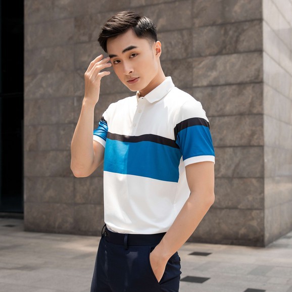 Áo thun Polo nam cổ bẻ chất vải Polycool bao xịn, chuẩn form, sang trọng - lịch lãm Kcavina | BigBuy360 - bigbuy360.vn