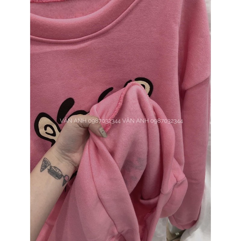 🙀 BỘ NỈ BÔNG BÁO HỒNG SIÊU XINH