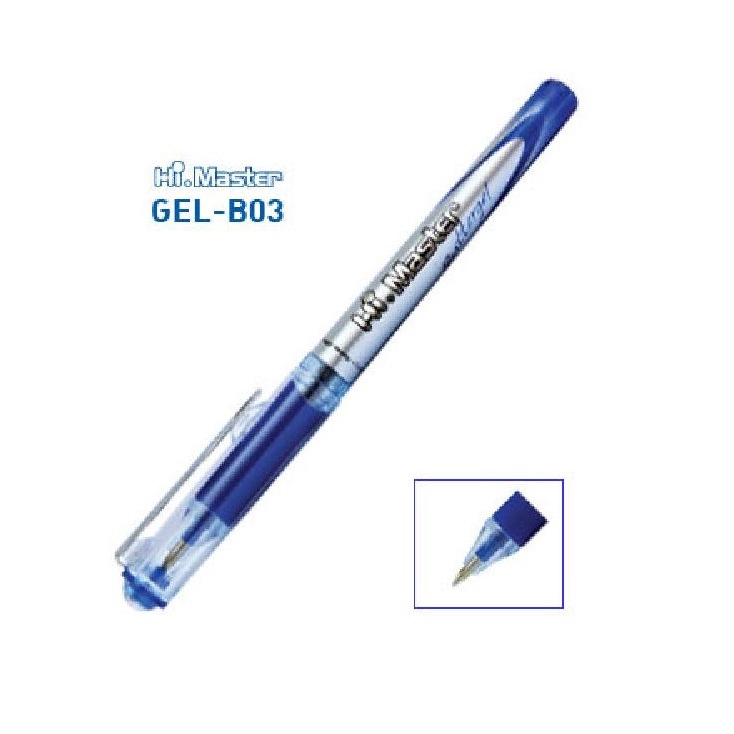 Combo 5 Bút Gel-B03 - Hi Master MỰC ĐEN