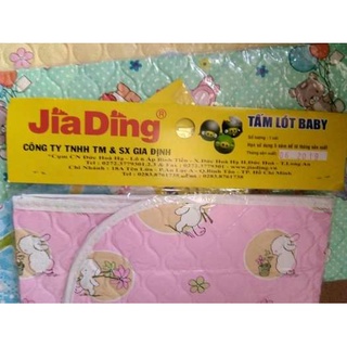 [4 SIZE] Miếng tấm lót nhựa chống thấm 2 mặt cho bé sơ sinh Jiading GIAO MÀU NGẪU NHIÊN