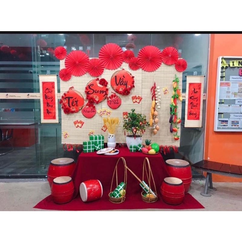 Mành tre trắng treo tường, mành treo trang trí đủ size Mây Tre Đan Thuỷ Khanh