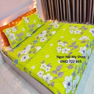 Bộ drap giường cotton poly (chọn mẫu)
