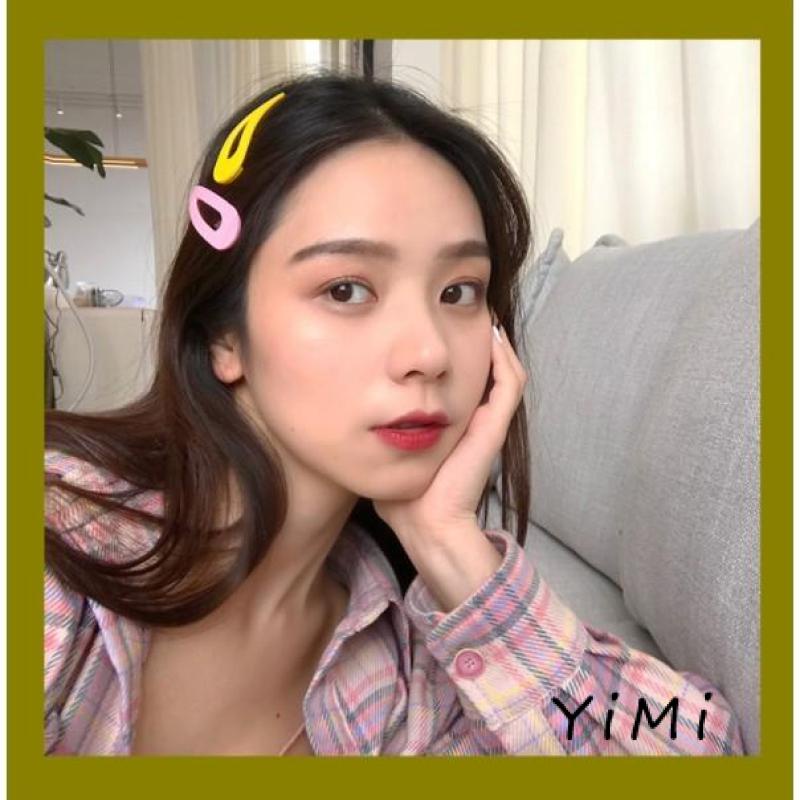 Kẹp Tóc Màu Trơn Xinh Xắn Dành Cho Nữ