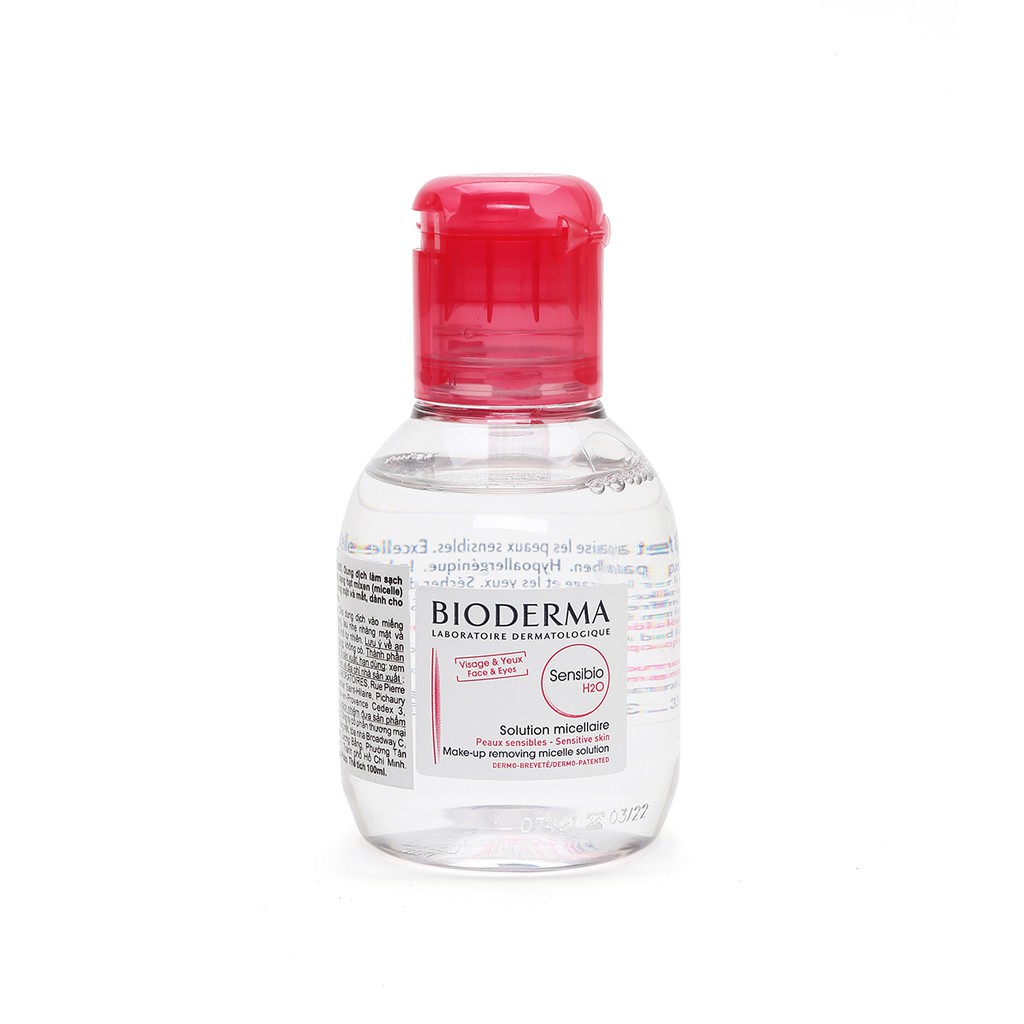 Nước Tẩy Trang Bioderma Sensibio H2O Dành Cho Da Nhạy Cảm (100ml)