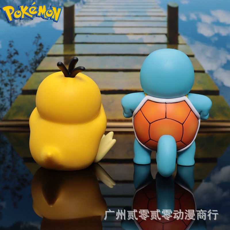 Mô Hình Pokemon nhật rùa nước và Vịt ngu ngốc đáng yêu Koduck Bằng Thủ Công 2007