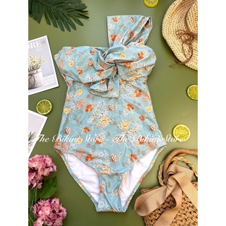 Bikini một mảnh liền thân họa tiết bông hoa