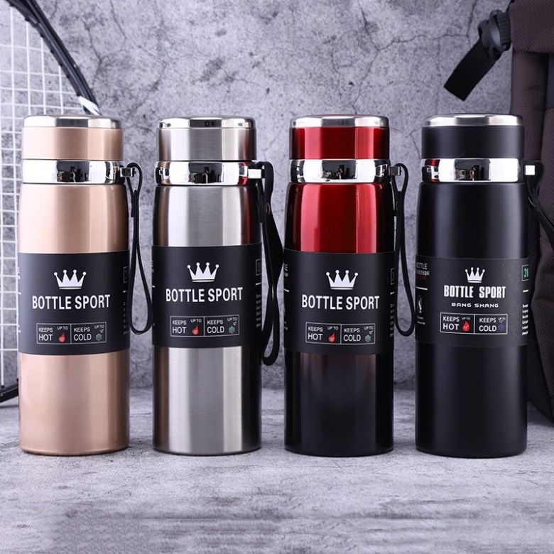 Bình giữ nhiệt 1000ml cao cấp có nắp lọc trà - bình nước tiện lợi lõi