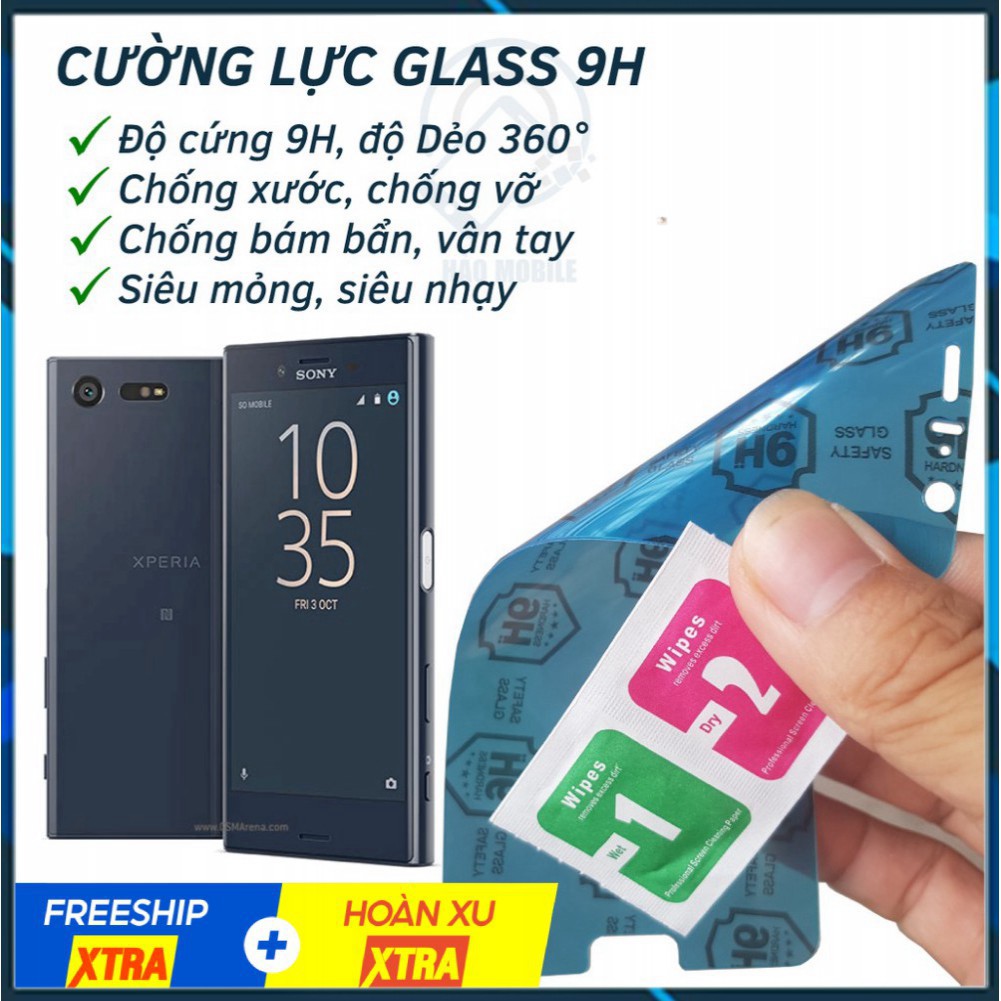 Dán cường lực dẻo full màn cho Sony X Compact