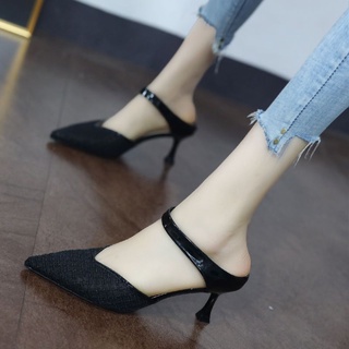 Giầy Sục nữ cao gót 5 phân ấn tượng