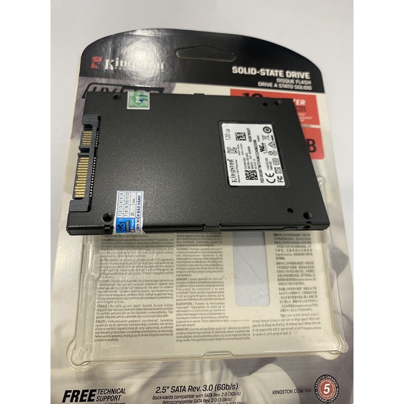 Ổ cứng SSD Kingston Laptop chính hãng FTP Bảo hành 36 tháng