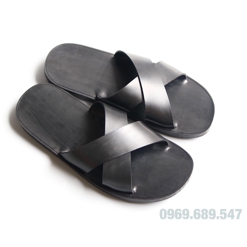 Dép Lê Cao Su Nam 2 Quai Chéo