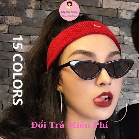 Kính Mắt Xếch Nhọn Nhiều Màu