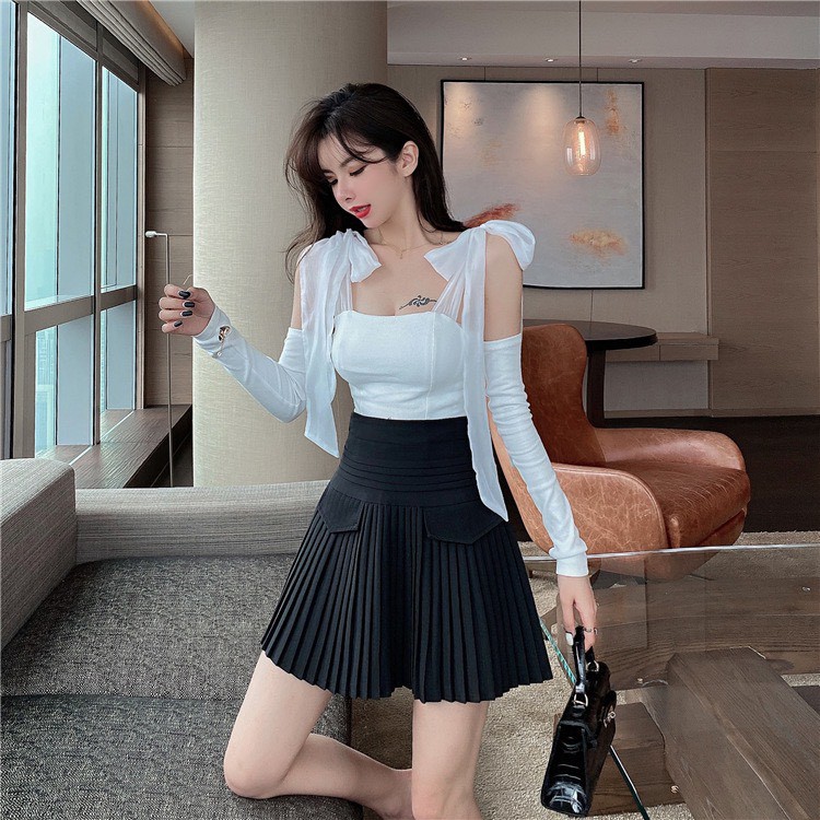 Chân Váy Lưng Cao Xếp Ly Nhỏ Chất Vải Cao Cấp Freeship,Chân Váy Ngắn Xếp Ly Có Quần Trong Dày Dặn Thời Trang Siêu Xinh | BigBuy360 - bigbuy360.vn