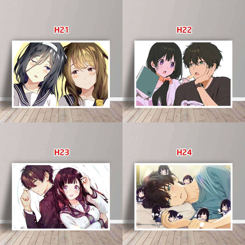 Tấm Postcard Cao Cấp Anime Hyouka