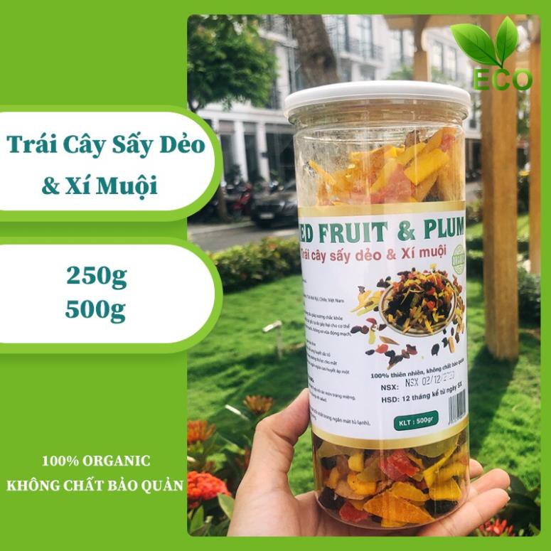 [Mới ra lò] Trái cây Sấy dẻo & Xí muội TỰ NHIÊN – KHÔNG CHẤT BẢO QUẢN (250g, 500g)