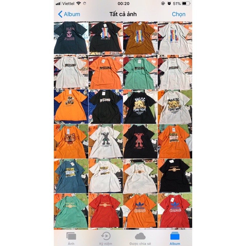 Áo phông QC form rộng tay lỡ dán unisex nam nữ chọn trên live đủ màu đủ kiểu đủ họa tiết | BigBuy360 - bigbuy360.vn