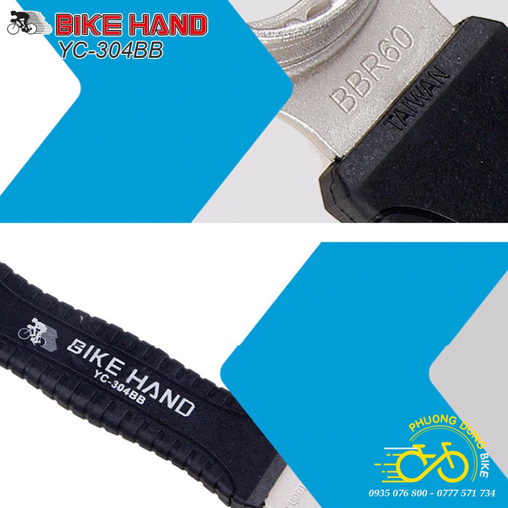 Cảo trục giữa cốt rỗng xe đạp BIKE HAND YC-304BB 4in1