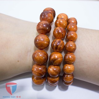 Vòng tay gỗ Huyết Long 10mm
