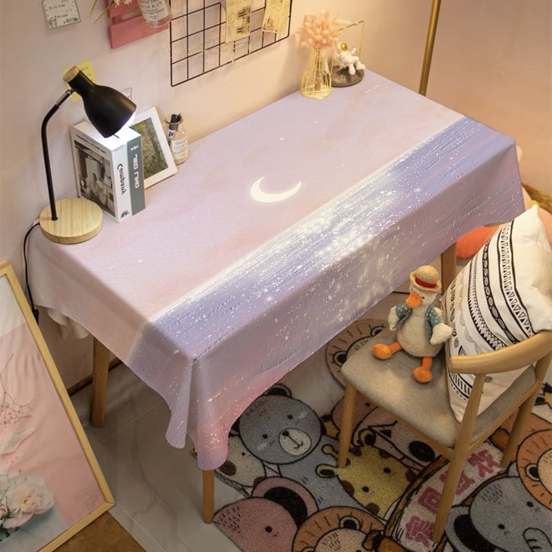 Khăn Trải Bàn Chống Bụi Họa Tiết Hoạt Hình