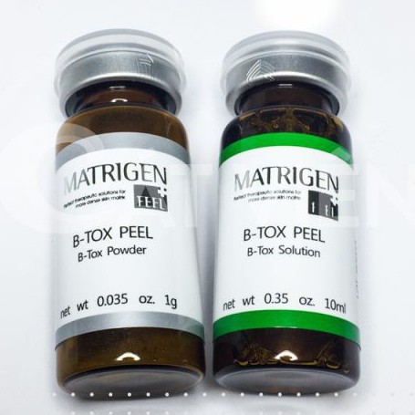 Thay da sinh học Hàn Quốc B-Tox BTOX PEEL MATRIGEN vi tảo 2 màu
