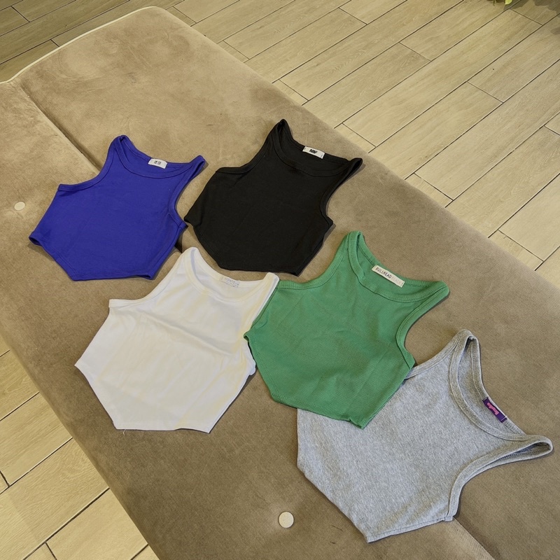 ÁO BA LỖ TANK TOP VẠT NHỌN