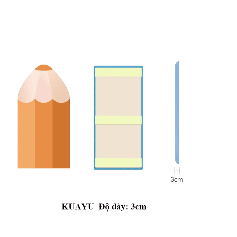 Xốp dán tường cao cấp Kuayu ,độ dầy 3cm, chống va đập an toàn cho bé 25x50x3cm