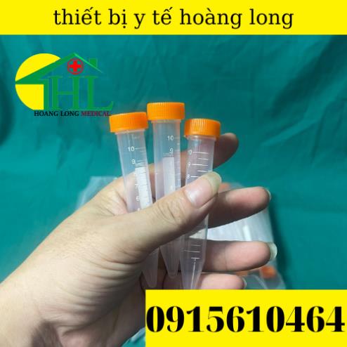 Ống ly tâm Falcon 10ml đáy nhọn chuyên dụng túi 100 cái