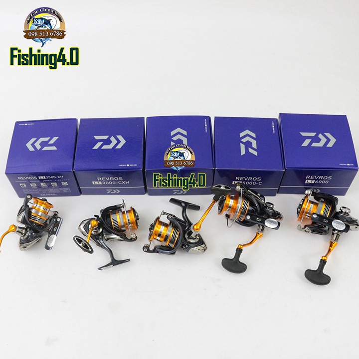 Máy Câu Cá Daiwa Revros LT 1000 2500 3000 4000 5000 6000 Chính Hãng Daiwa