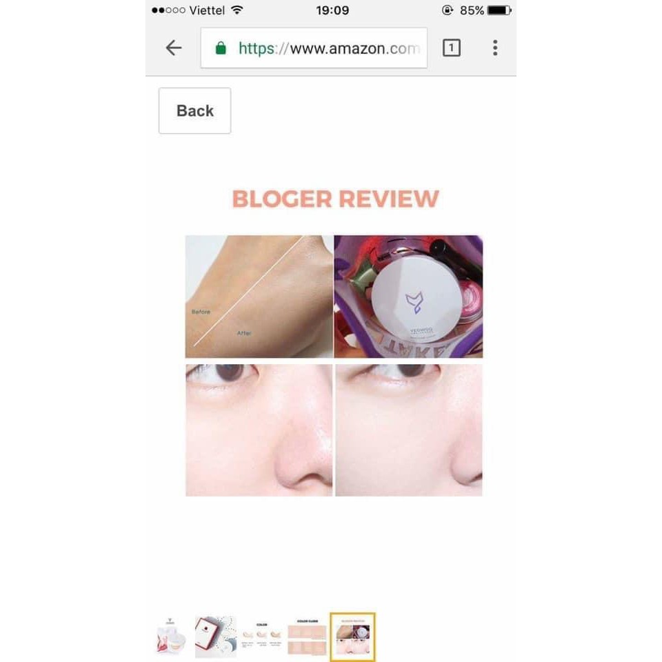 Phấn nước Cushion Yeowoo Hwajangdae Snow Filter Cushion💖FREESHIP💖Phấn nước Cushion HALINOPO2 | BigBuy360 - bigbuy360.vn