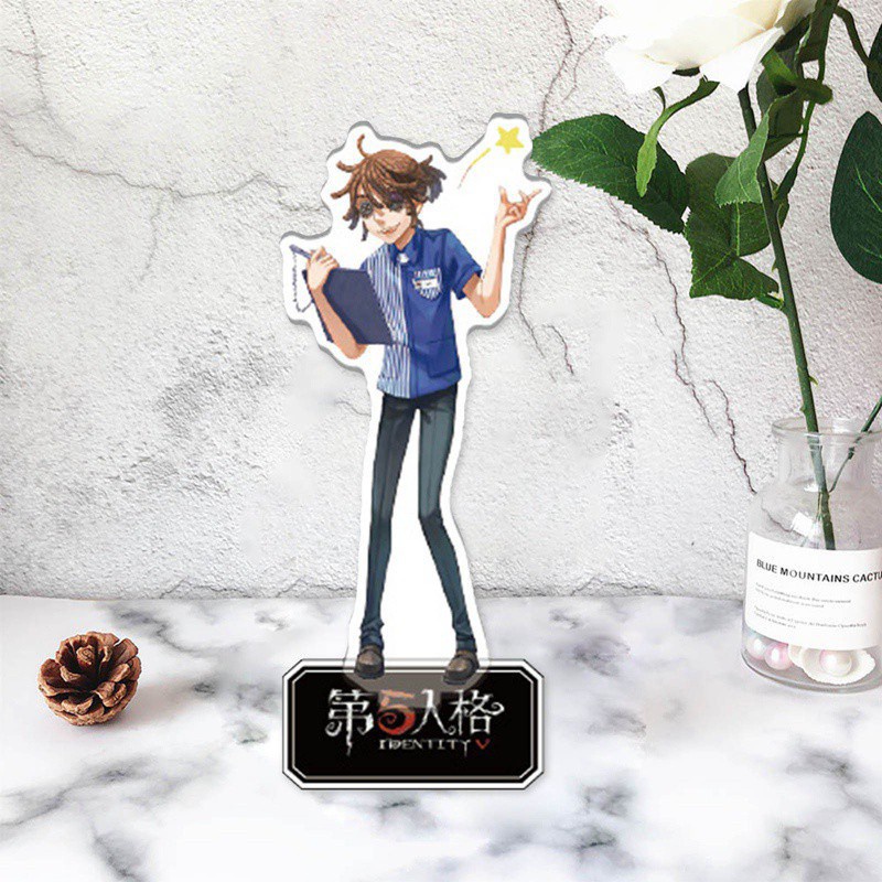 Giá đỡ mô hình nhân vật game identity v 15cm bằng acrylic trong suốt trang trí bàn học