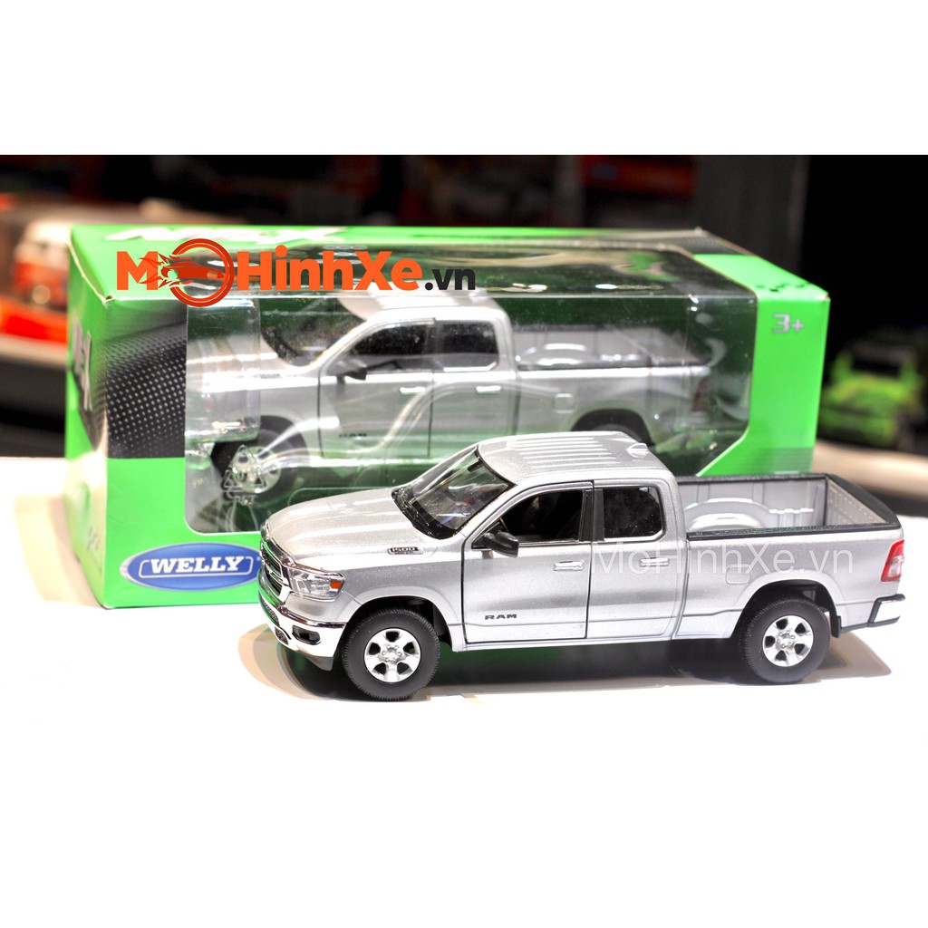 MÔ HÌNH XE DODGE RAM 1500 2019 1:27 WELLY