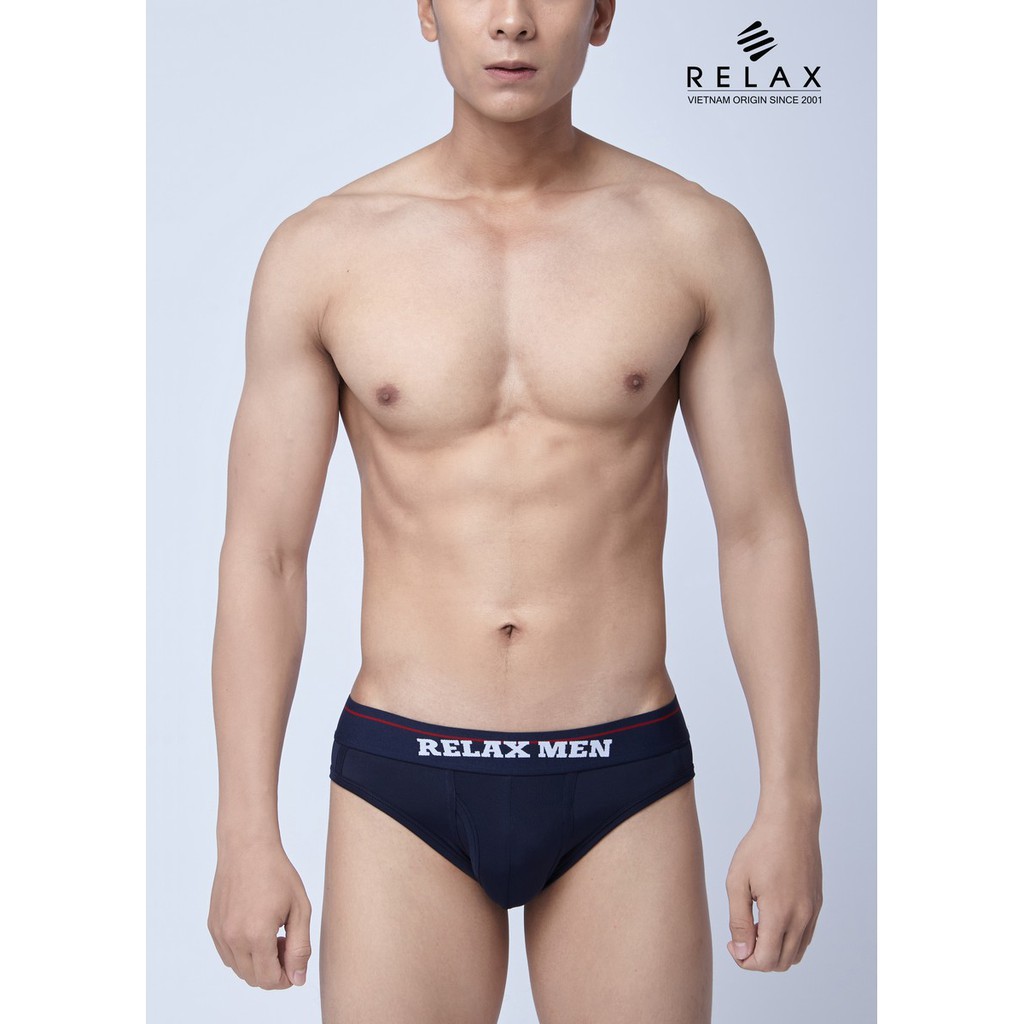 Quần lót nam brief RLTK057 quần sịp nam thoáng mát mềm mại cao cấp, co giãn tốt, ôm gọn - RELAX FAMILY