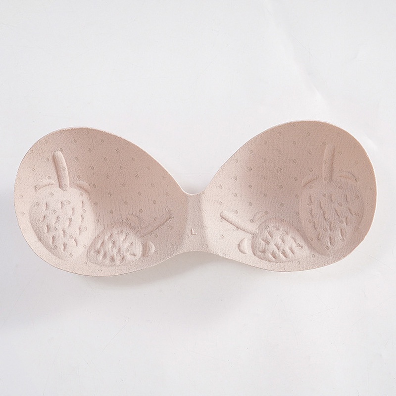 1pc 4 Sizes Body-Fitted Soft Latex Bra Pad Chest Pads