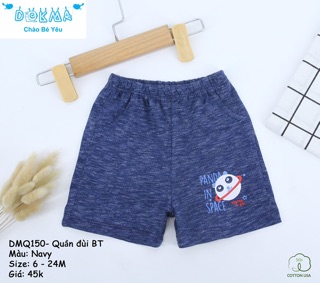 Quần đùi cottong 100% Dokma
