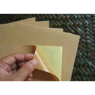 GIẤY DECAL DA BÒ KHỔ A3