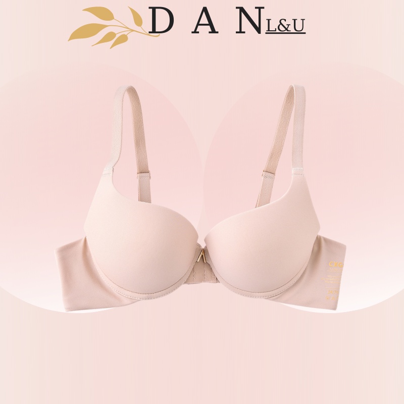 Áo Ngực Mút Dày Có Gọng Khoét Ngực Hình Chữ V Tạo Khe Siêu Nâng Ngực DAN L&amp;U A17