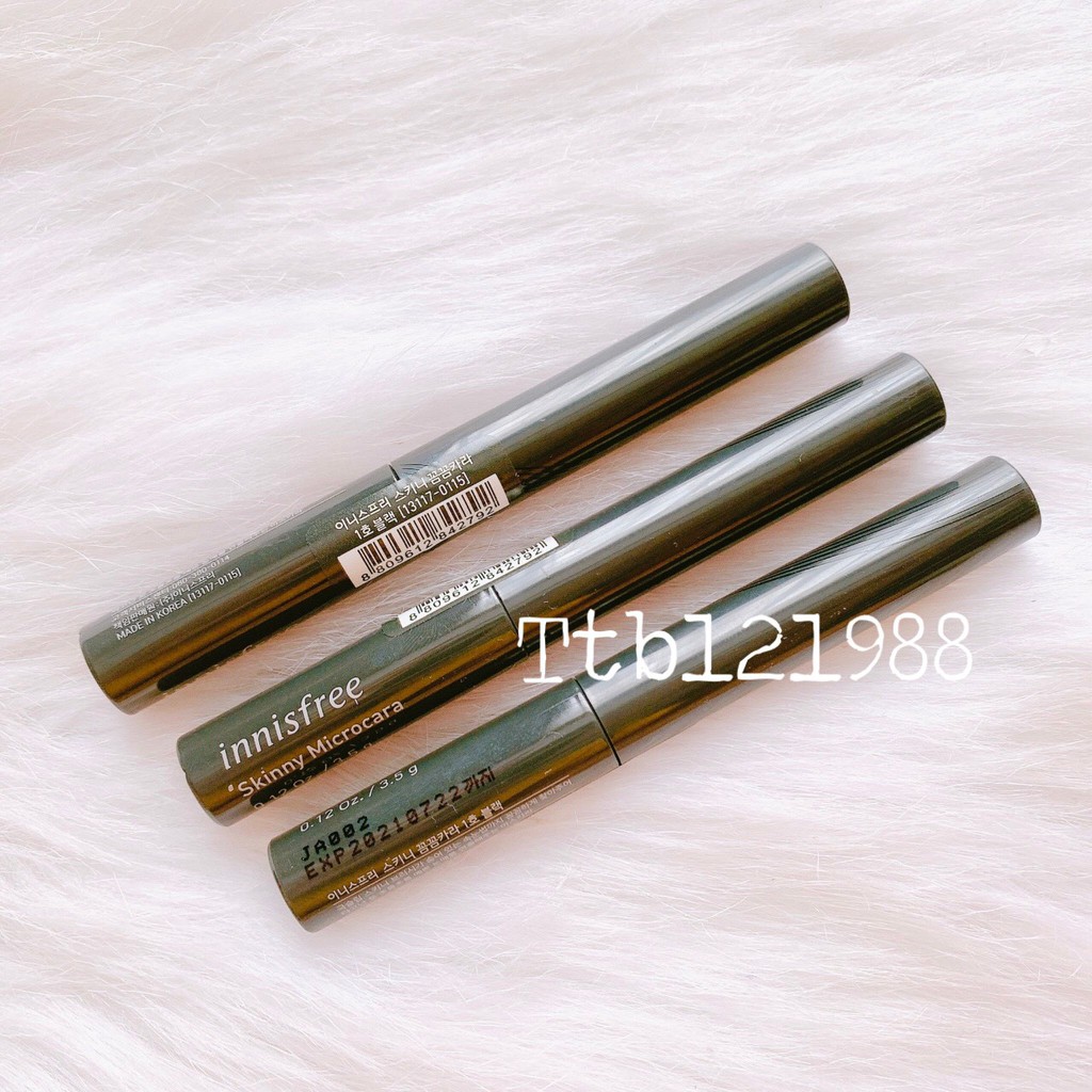 Mascara siêu mảnh skinny microcara innisfree màu đen | BigBuy360 - bigbuy360.vn