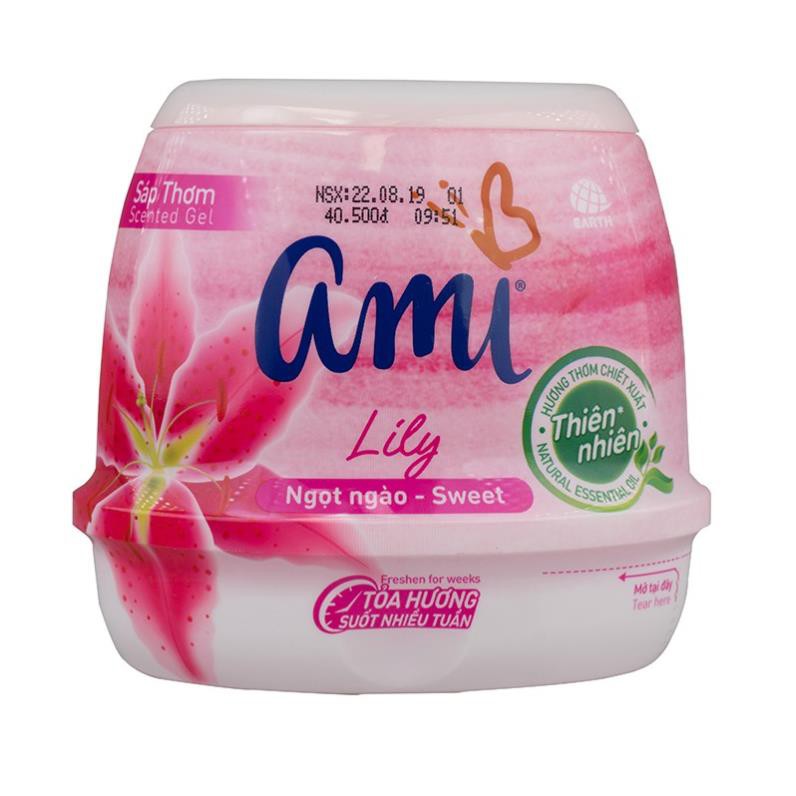 Combo 3 Hộp Sáp Thơm Ami Hương Lily 200g